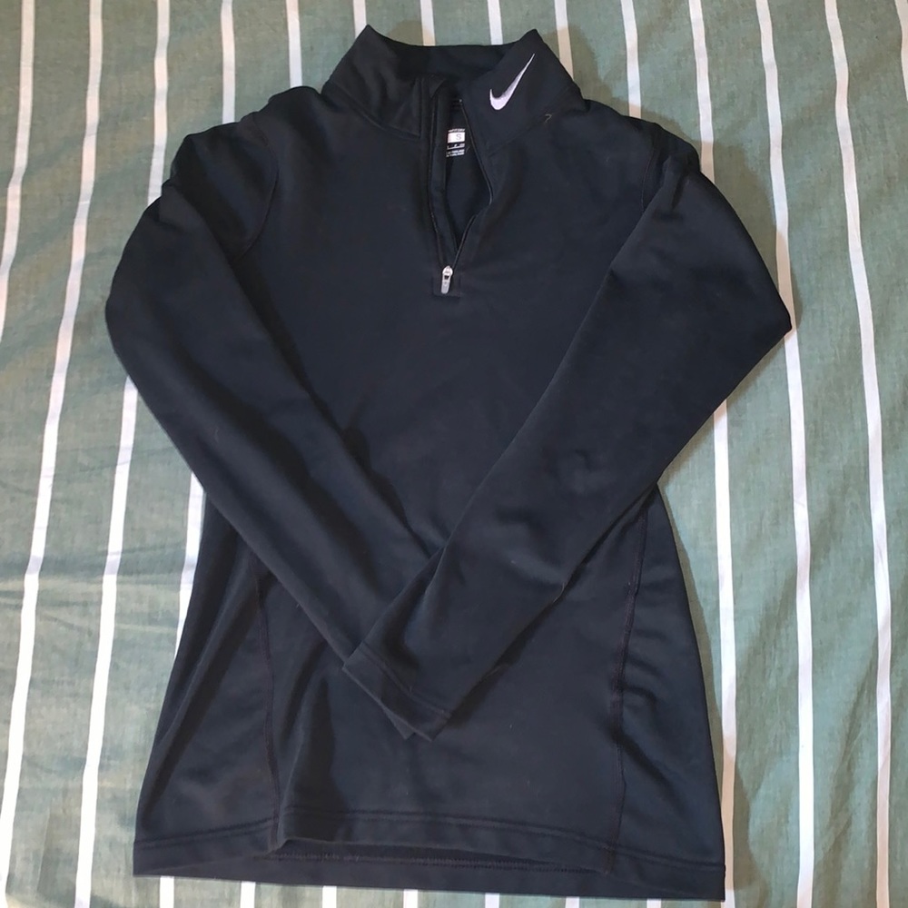 Black Nike Quarter zip